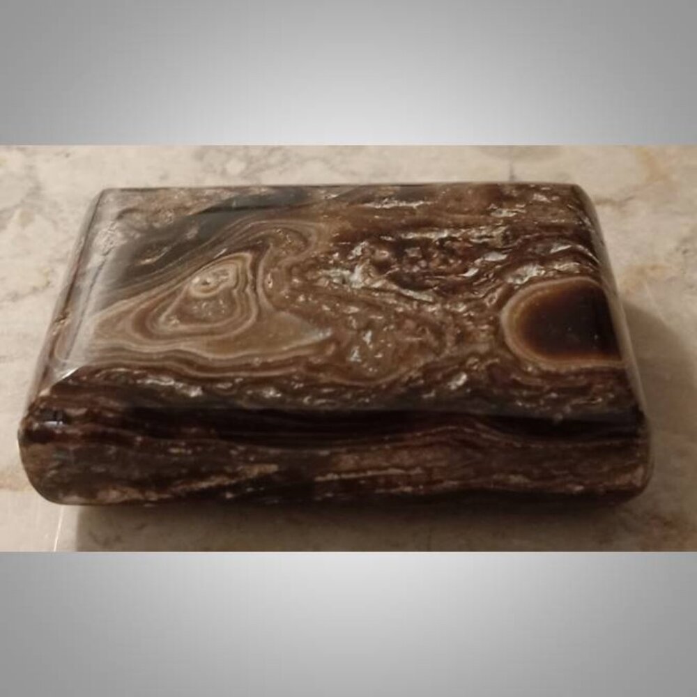 #3 Chocolate Calcite BAR ABUNDANCE grounding - Picture 3 of 3